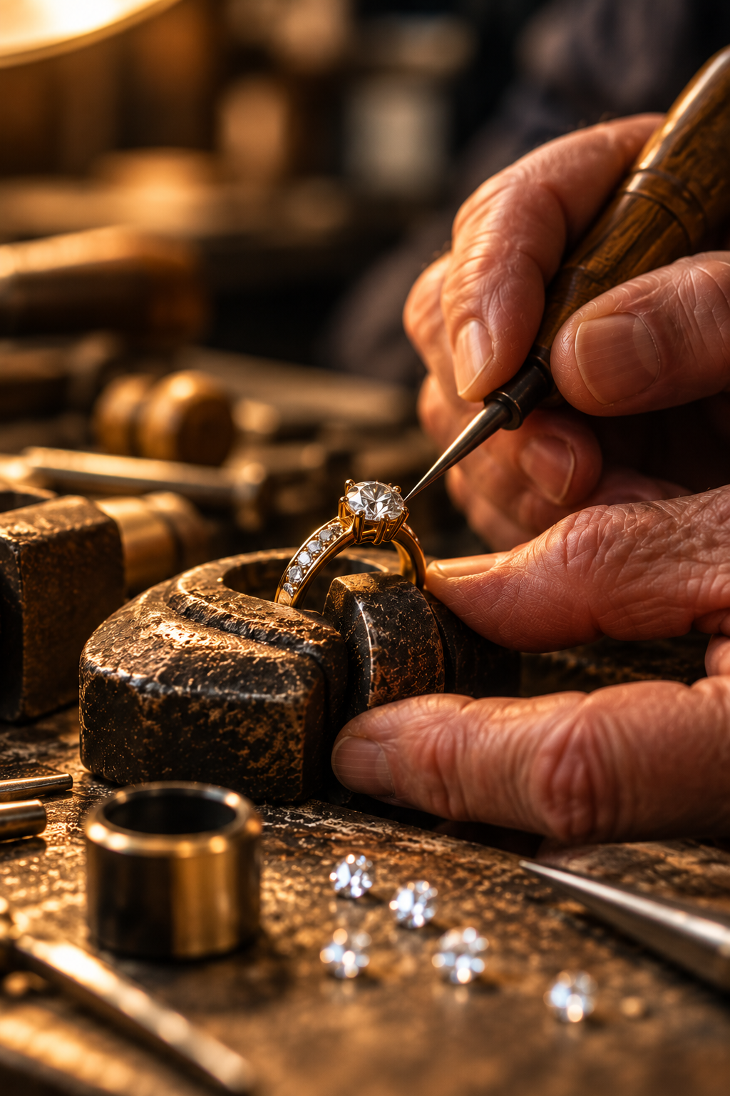 Gemstone Craftsmanship in the Workshop